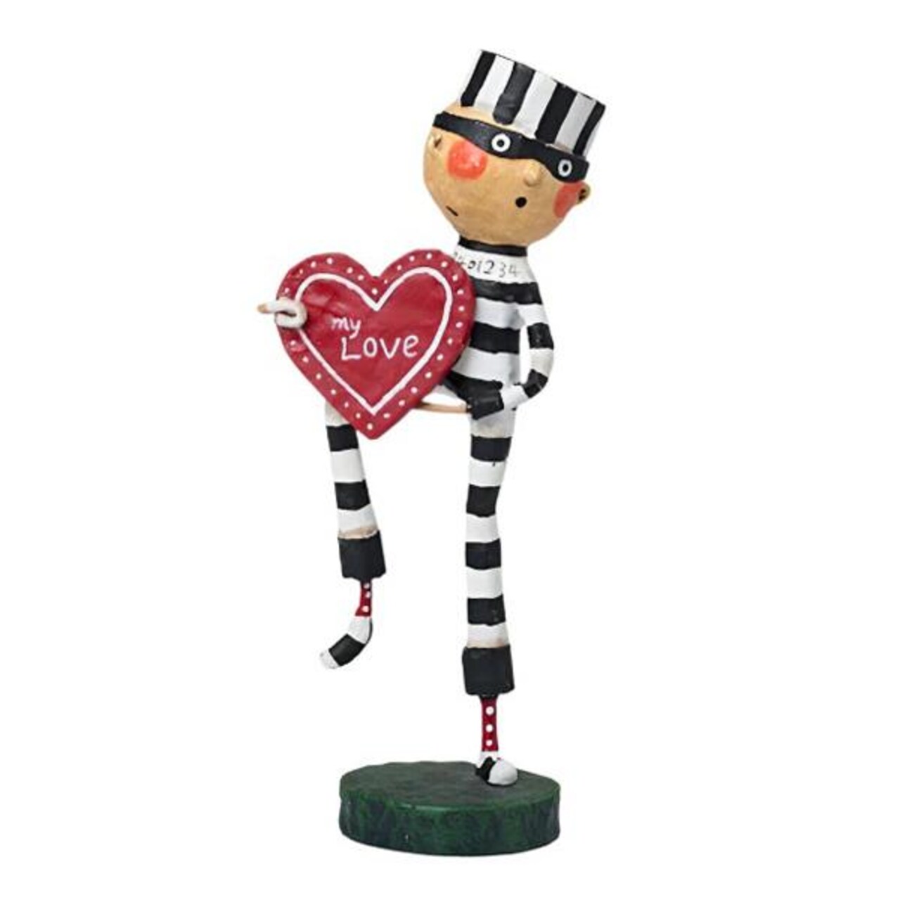 Lori Mitchell Stolen Love Valentine's Day Heart Thief Figurine